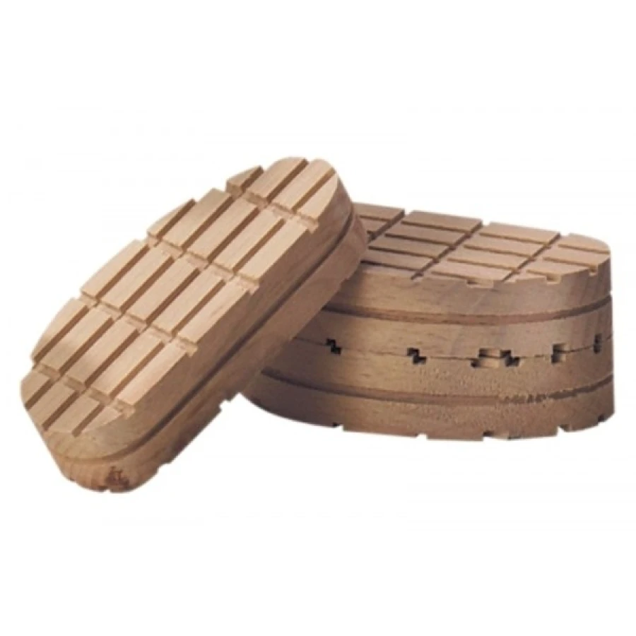 Bloczek drewniany do naprawy kopyt i racic