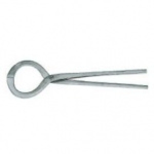 Stalowe szczypce kowalskie do badania racic i kopyt