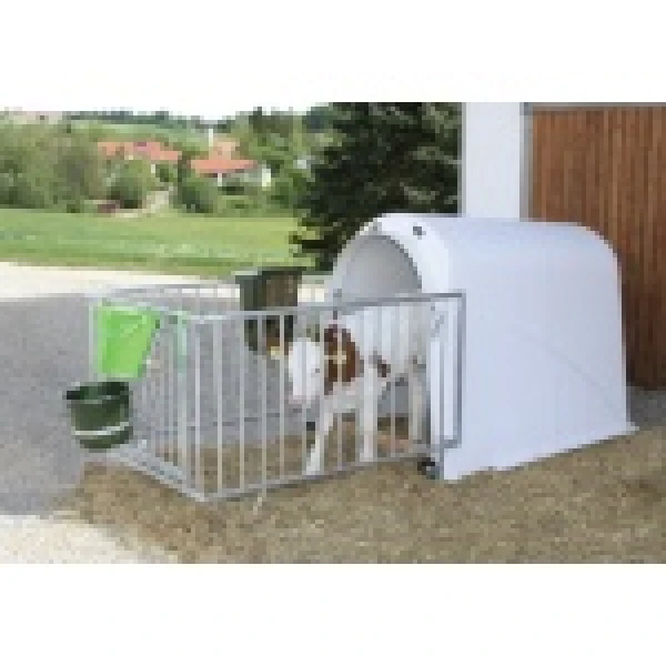 Budka dla cieląt Master Plus, z lekkim wygrodzeniem, Kerbl