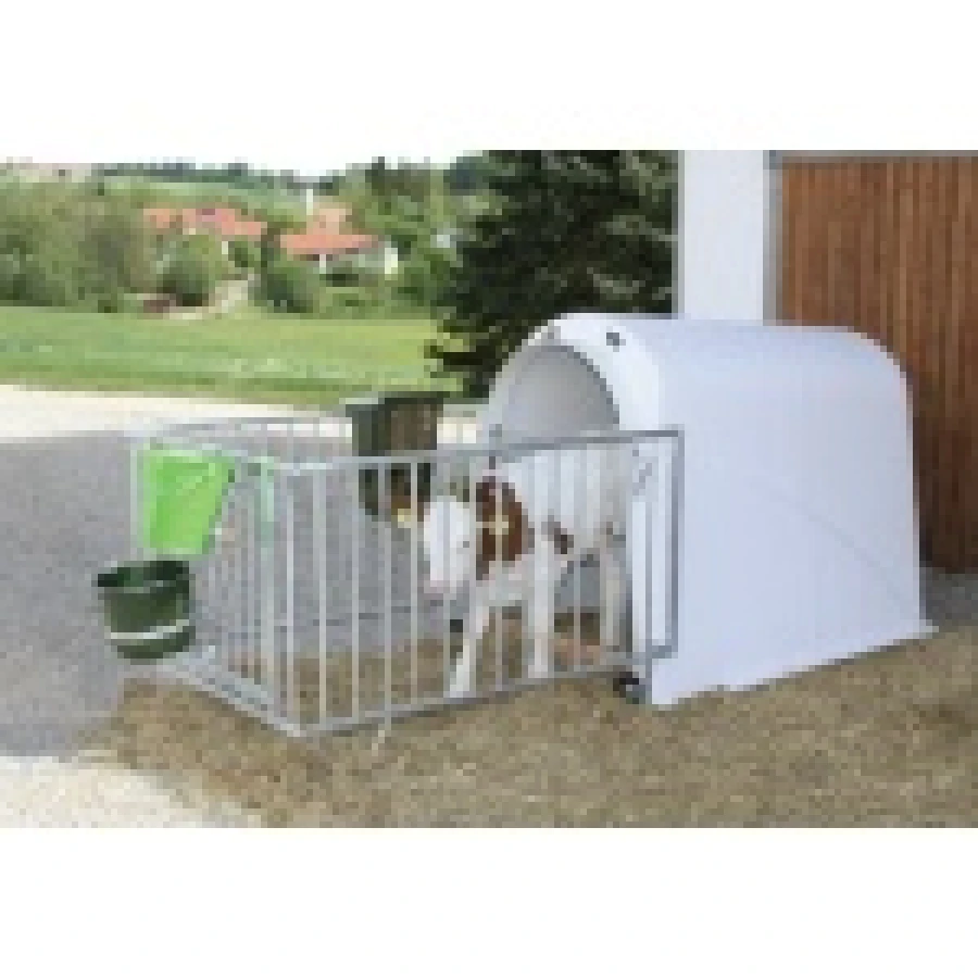 Budka dla cieląt Master Plus, z lekkim wygrodzeniem, Kerbl