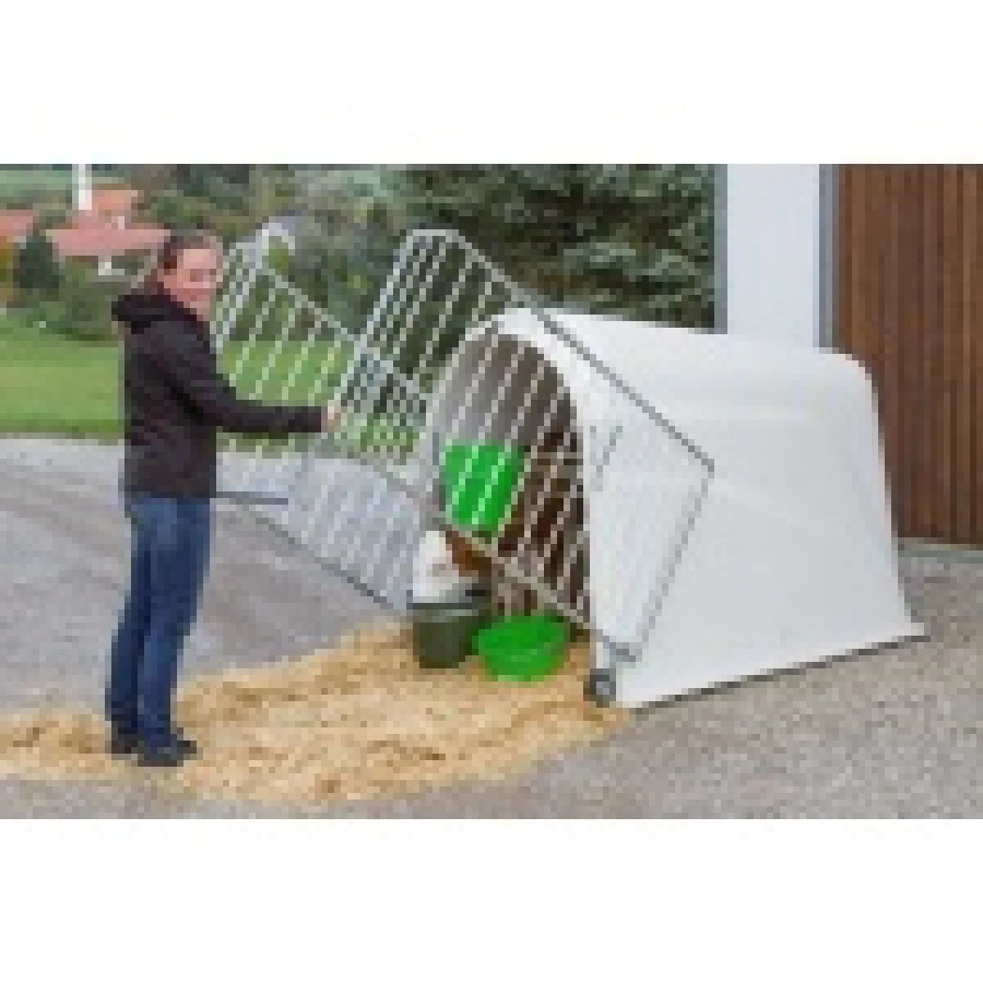 Budka dla cieląt Master Plus, z lekkim wygrodzeniem, Kerbl