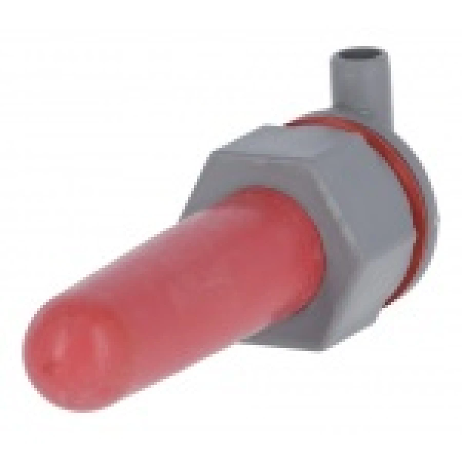 Wiadro do pojenia cieląt kompletne, 8 l, transparentne, białe smoczek gumowy