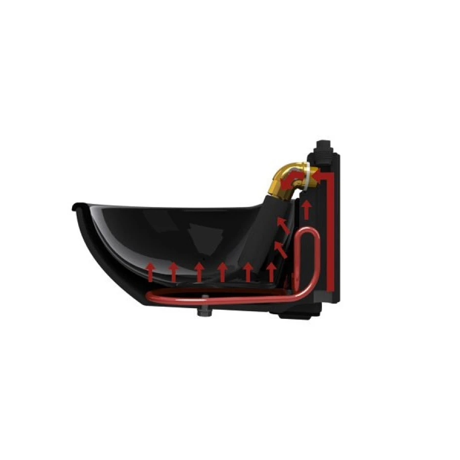 Poidło miskowe niezamarzające H10, 24 V, 80 W