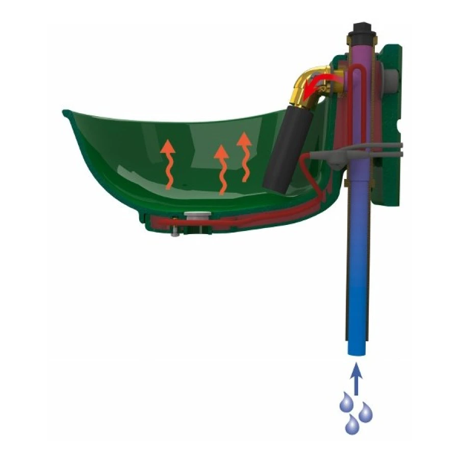 Poidło podgrzewane HP20 230V/73W, KERBL