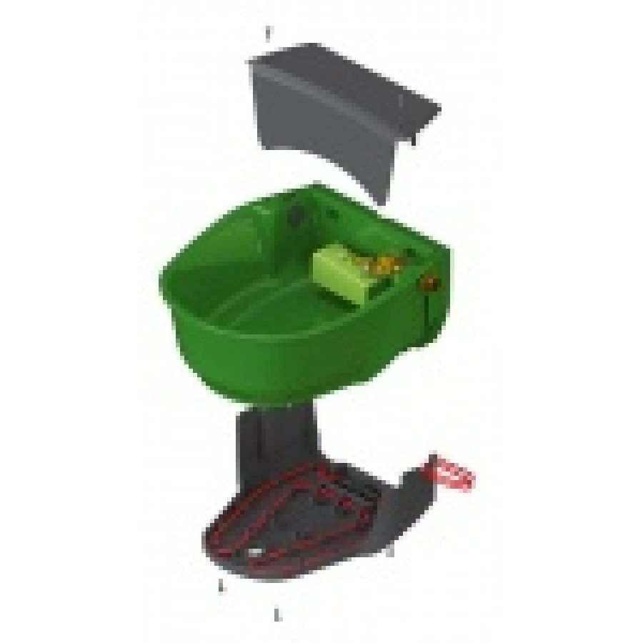 Poidło podgrzewane z zaworem pływakowym SH30, 24V /31W