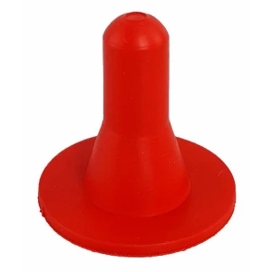 Smoczek gumowy, czerwony do butelki do pojenia jagniąt 0,5L