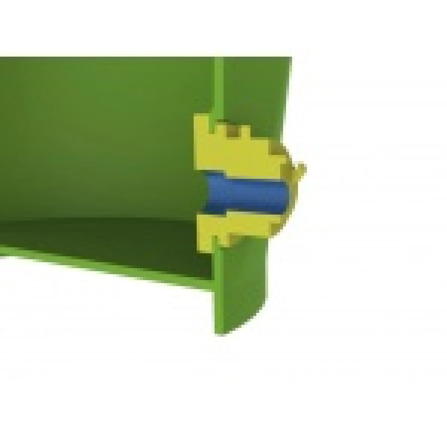 Wiadro do pojenia10L ,z zaworem higienicznym, niebieskie 