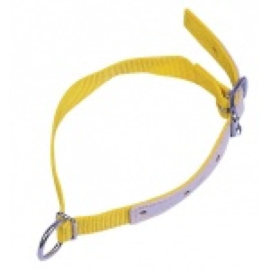 Obroża dla kozy, owcy, psa z D-ring 60 cm  x 2,5 cm - żółta