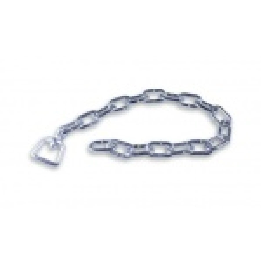 Łańcuch pojedyńczy  z krętlikiem 77cm , ogniwo 7 mm 
