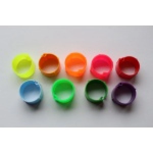 Obrączki 12 mm dla drobiu – 100 szt. dla średnich ras kur