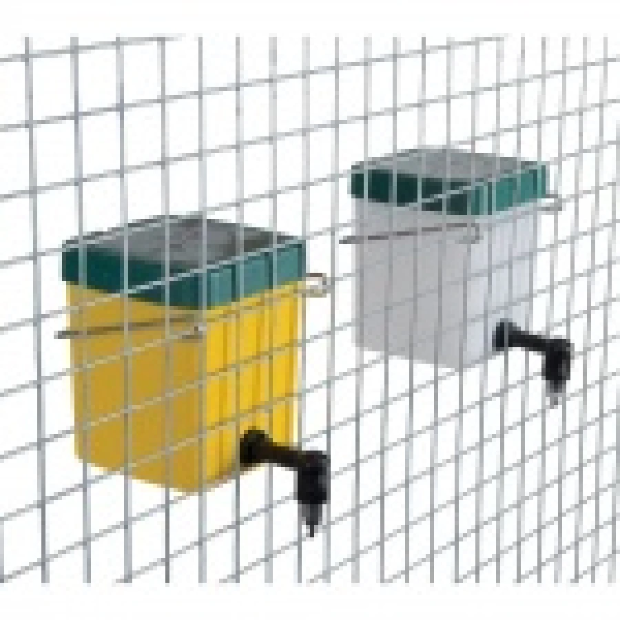 Uchwyt do poideł 1L i 0,5L dla królików – drut ocynkowany