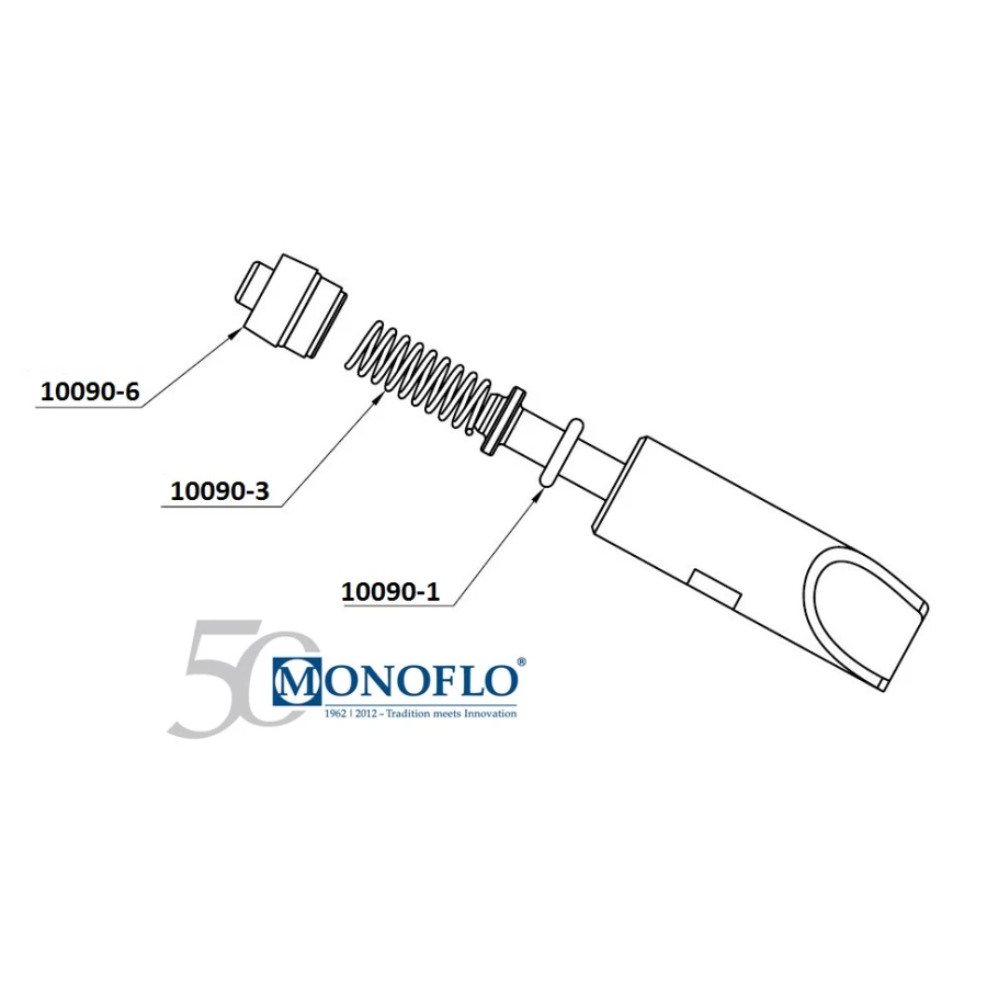 Sprężynka do smoczków -1/2"