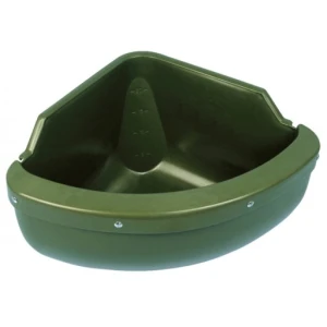 Karmidło narożne dla bydła, koni , owiec 31L z listwą brzegową