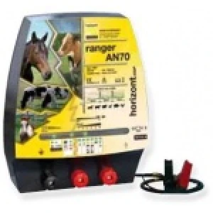 Elektryzator akumulatorowy 12V RANGER AN70  - 6,6J + zasilacz 230V