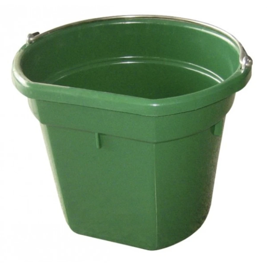 Wiadro plastikowe FlatBack 20 l, oliwka