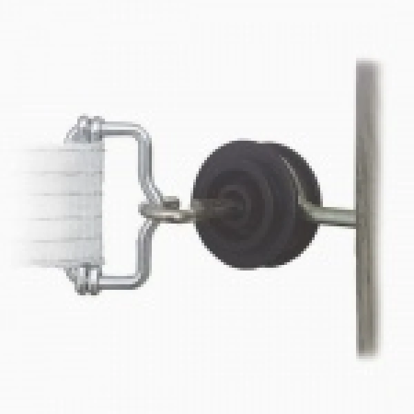 Izolator wkręcany bramowy do taśmy 1-4 cm z jednym zaczepem do taśmy 1 szt.