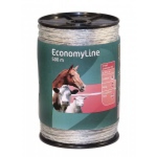 Linka do ogrodzeń elektrycznych Economy Ako,500m, 2x0,50mm, przezroczysta 