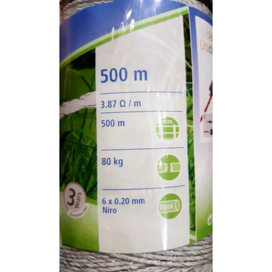 Plecionka CLASSIC 500m, biała fi 2, 