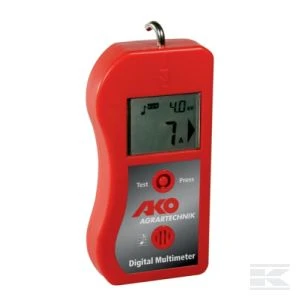 Multitester do wykrywania usterek ogrodzeń elektrycznych