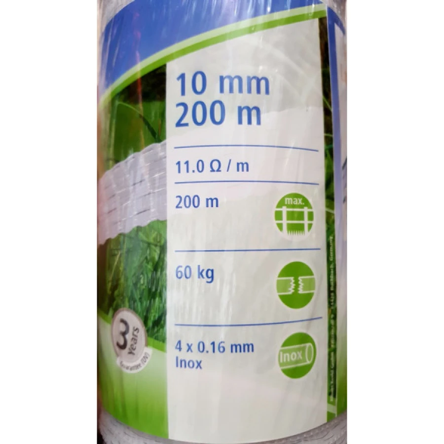 Taśma BASIC 1cm x 200 m biała