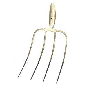 Widły ZŁOTE 4 zęby do obornika - NIEMIECKIE, 31 x 23 cm