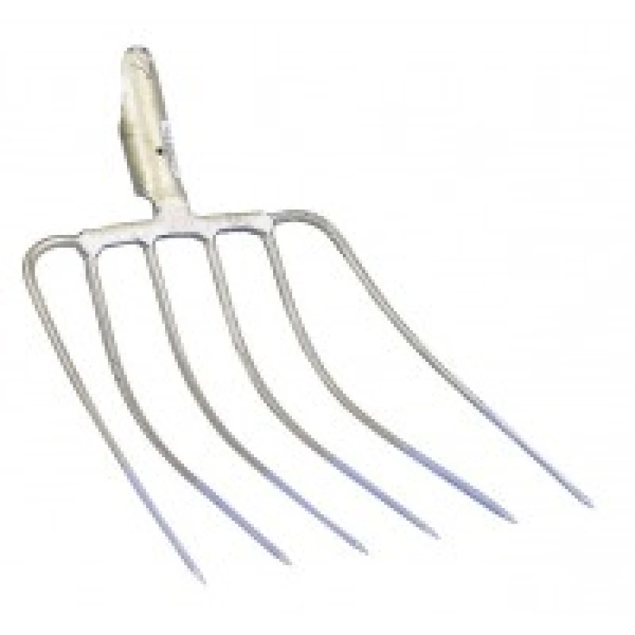 Widły ZŁOTE 6 zębów do kukurydzy- NIEMIECKIE 36 x 30 cm