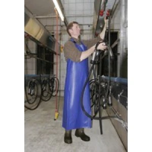 Fartuch ochronny, 100 x 125 cm, niebieski 