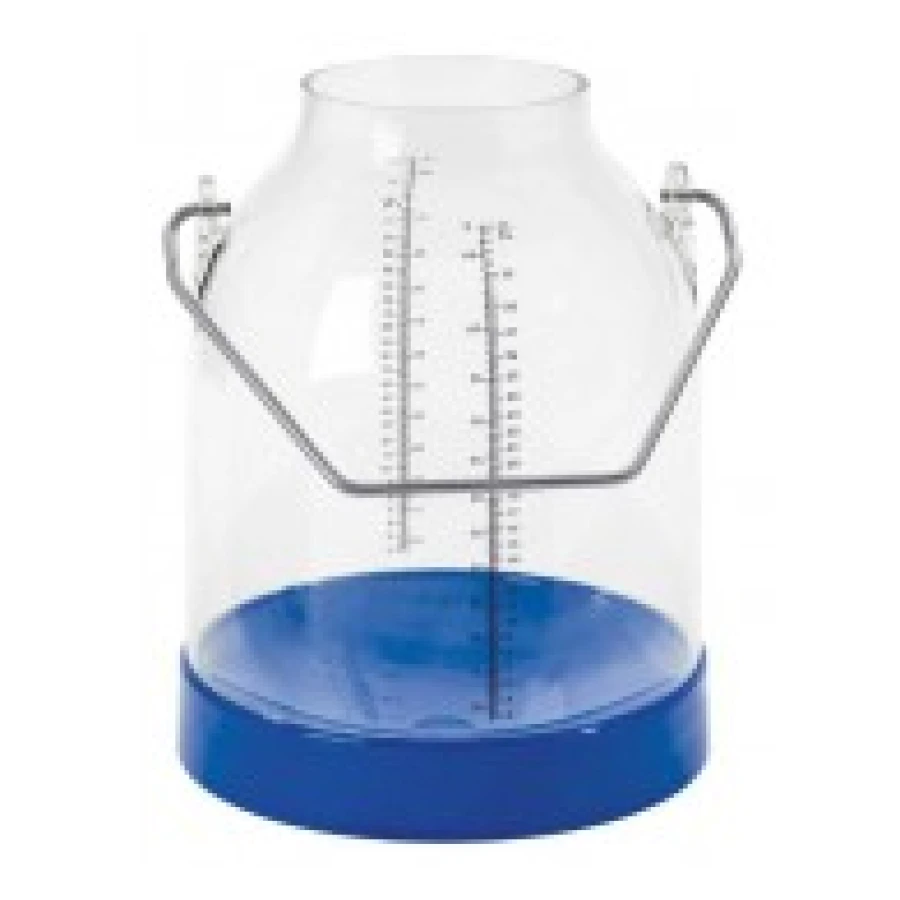 Konew udojowa plastikowa niebieska 30 l uchwyt 143 mm typ GEA, KERBL