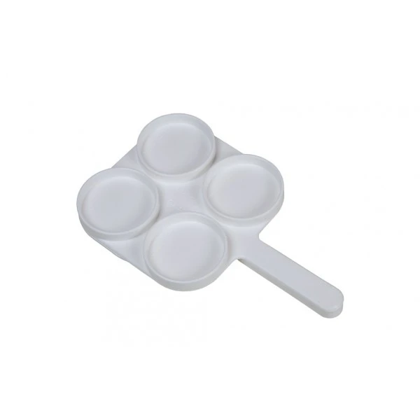 Tacka do testowania mleka California Mastitis, biała 