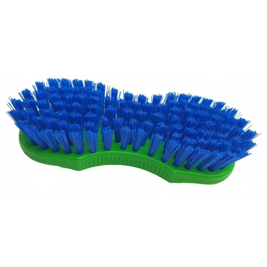 Szczotka do ręcznego mycia konwi 8 , 20 cm, zielono - niebieska 