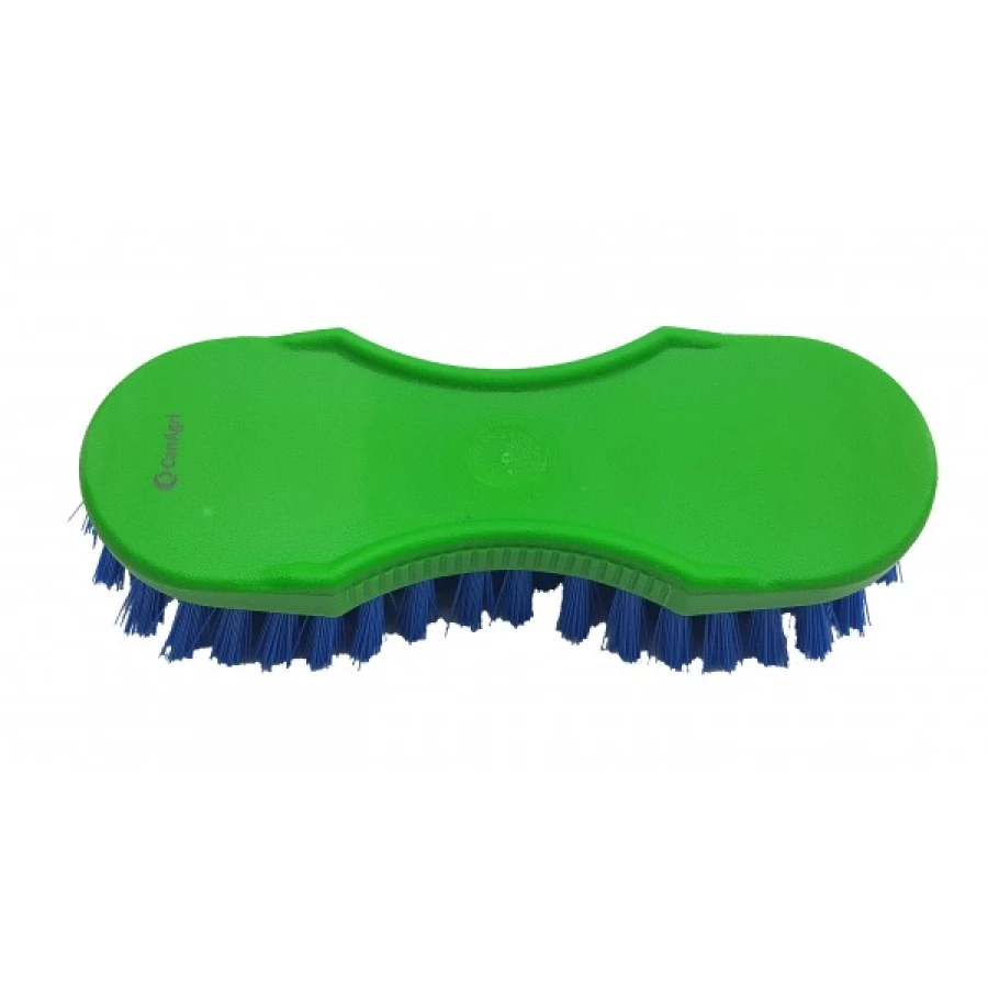 Szczotka do ręcznego mycia konwi 8 , 20 cm, zielono - niebieska 
