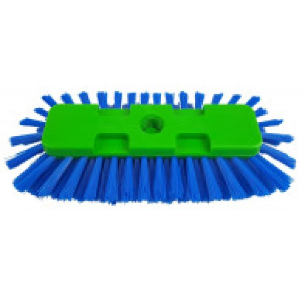 Szczotka do tanków bez uchwytu, pół-owal, zielono-niebieska 