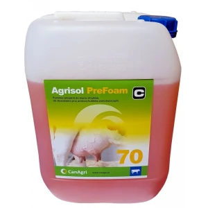 Agrisol PreFoam 70 - pianowy płyn do mycia wymion, 10 kg