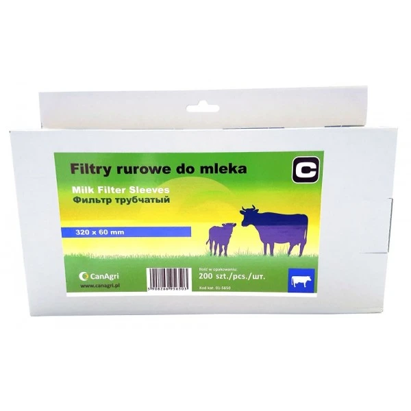 Filtr rurowy 320 x 60 mm, 200 szt.