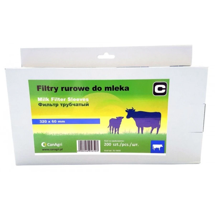 Filtr rurowy 320 x 60 mm, 200 szt.