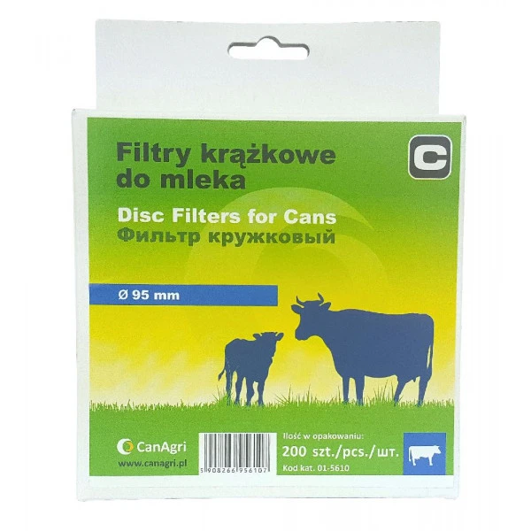 Filtr krążkowy Ø 95 mm, 200 szt. 