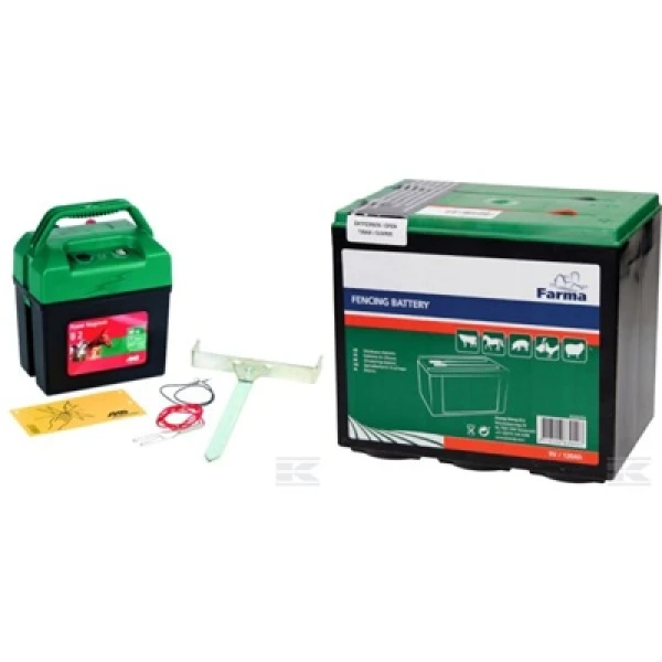 Elektryzator Power Magnum B2 konie, krowy + bat. 120Ah