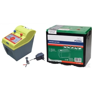 Elektryzator ECO STOP 370 konie, krowy + bat. 120Ah + zasilacz sieciowy