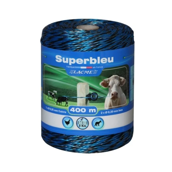 Szpula z plec. nieb.(400m) SUPER-BLUE