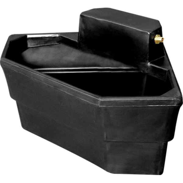 Poidło jednokomorowe narożne 100L