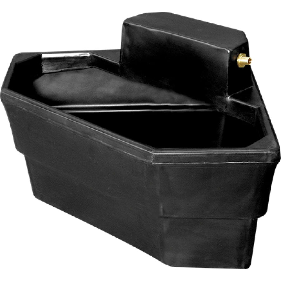 Poidło jednokomorowe narożne 100L