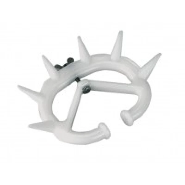 Koło nosowe przeciw samozdajaniu z tworzywa sztucznego FARMA  - średnie dla cieląt, jałówek