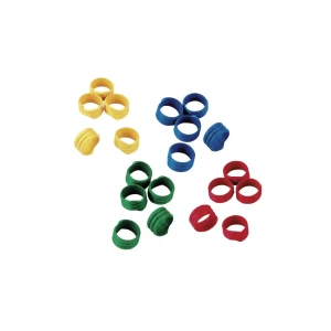 Opaski spiralne, 16 mm, mieszane, 100 szt