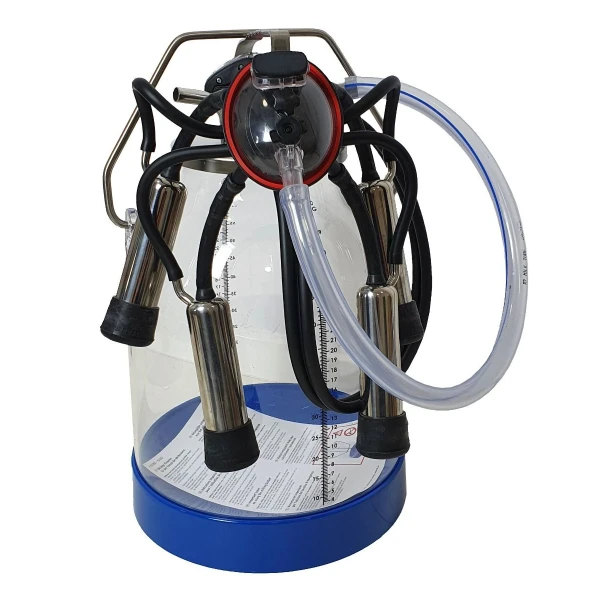 Konew plastikowa z aparatem udojowym 240 ml, kpl. dla krów