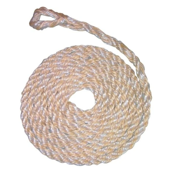 Linka transportowa dla buhajów, mała pętla, 350 cm x 14 mm, naturalny, Kerbl