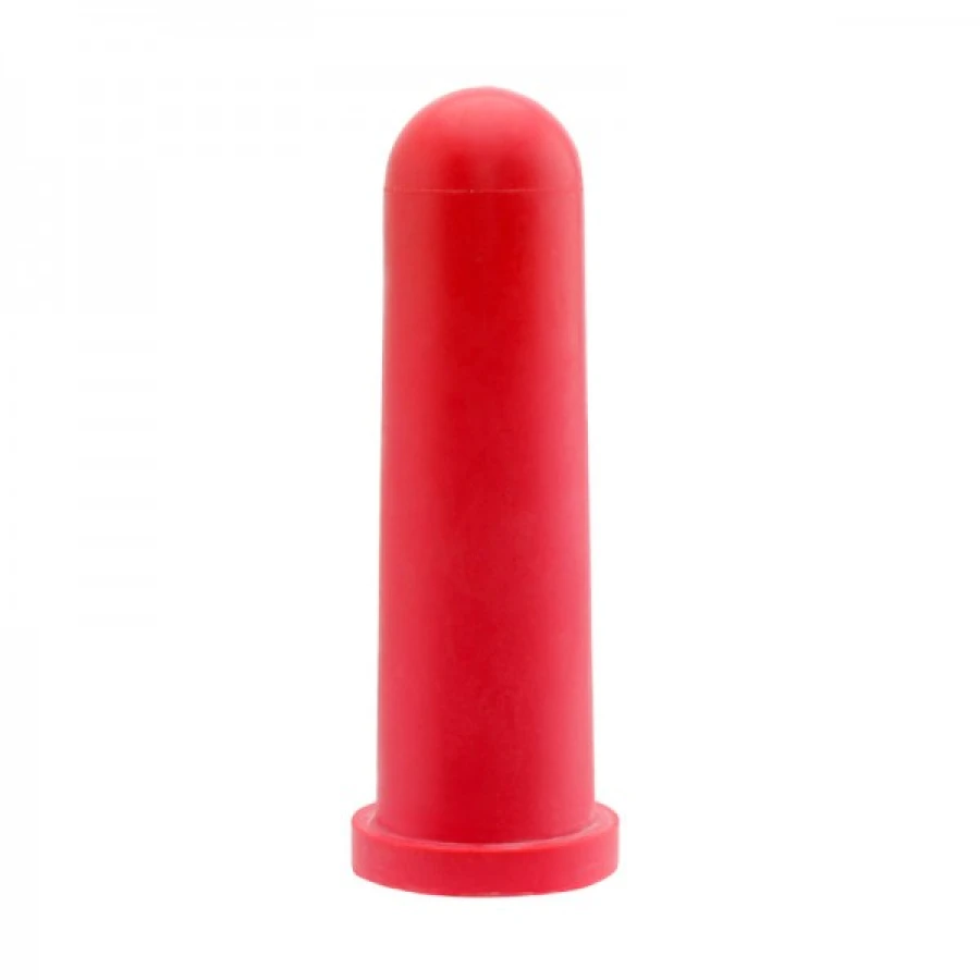 Smoczek wiadra gumowy czerwony,  z nacięciem GEWA