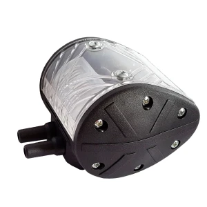 Pulsator pneumatyczny 60/40 dla krów, czarny, pokrywa stal nierdzewna