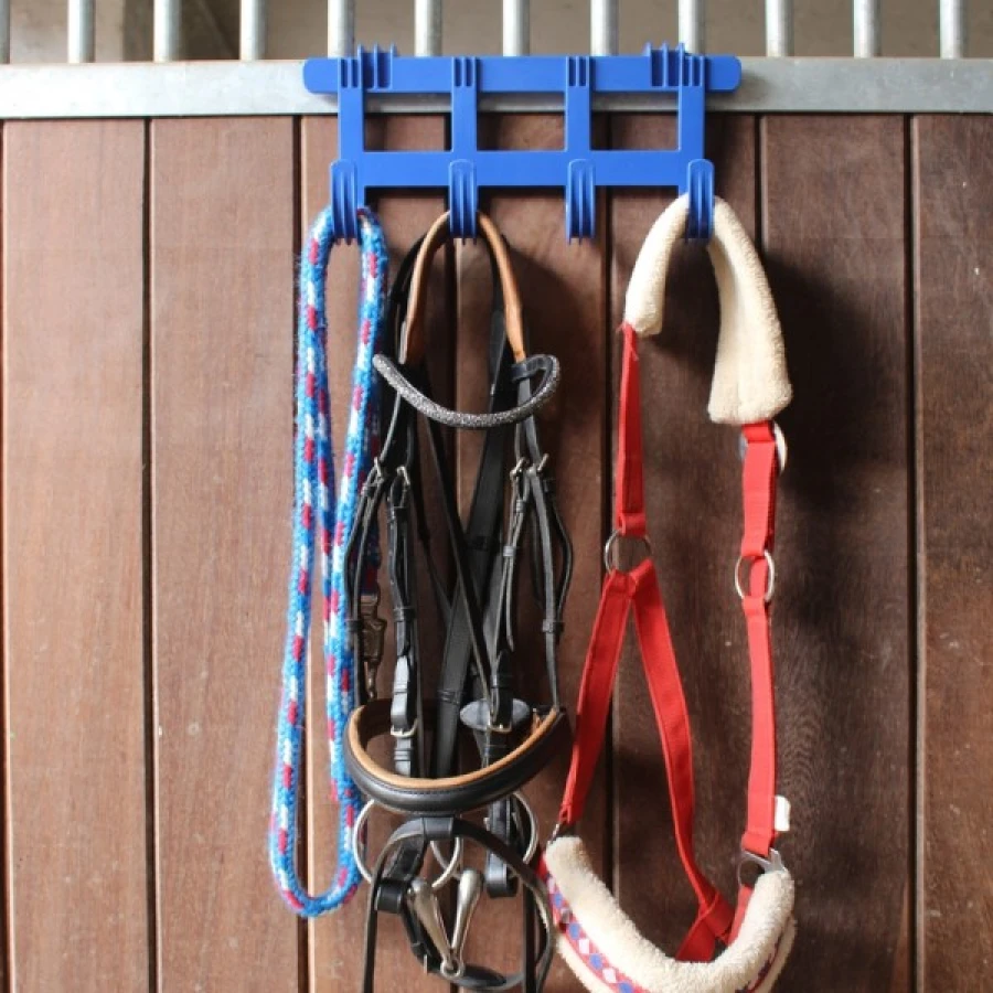 Wieszak uniwersalny czarny z tworzywa, GEWA