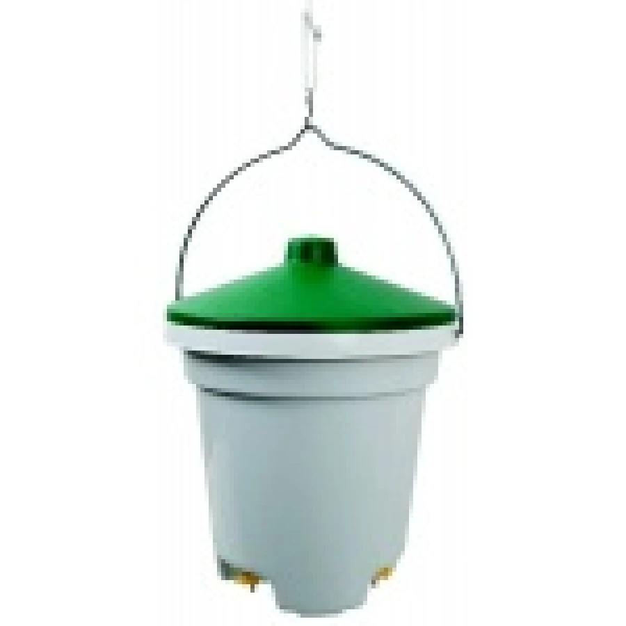 Poidło kropelkowe MK20 dla drobiu i królików – żółte | Smoczek Ø14,5 mm