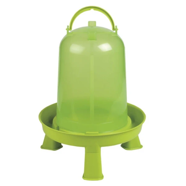 Poidło dla drobiu 3L z nóżkami – pistacjowo-zielone | Stabilne i wygodne